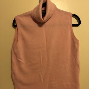 Pink Brooks Brothers Cashmere Top